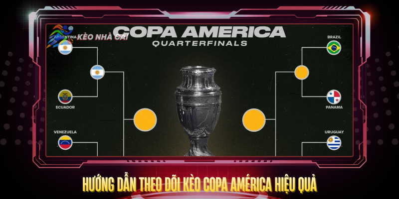 Copa América - Phân Tích Kèo Nhà Cái Và Dự Đoán Chi Tiết 4 Huong Dan Theo Doi Keo Copa America Hieu Qua