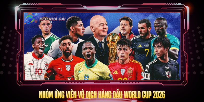 Ai Là Ứng Viên Vô Địch World Cup 2026? – Dự Đoán Chuẩn 2 Nhom Ung Vien Vo Dich Hang Dau World Cup 2026