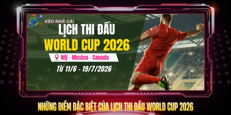 Nhung Diem Dac Biet Cua Lich Thi Dau World Cup 2026